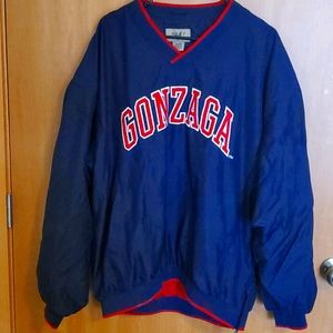 Gonzaga Bulldogs pullover jacket